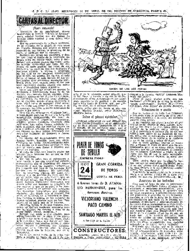 ABC SEVILLA 24-04-1963 página 49
