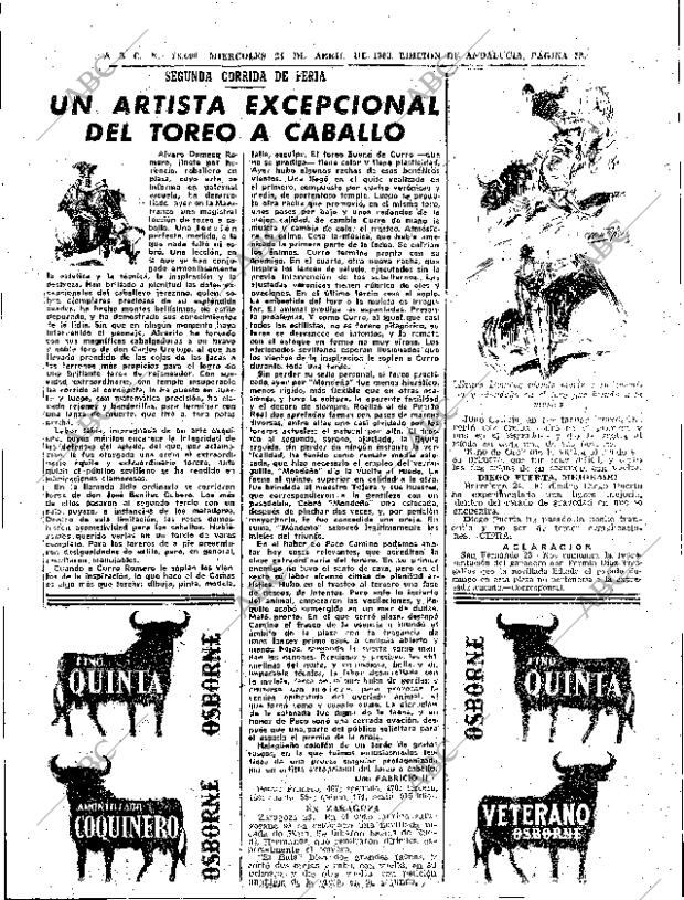 ABC SEVILLA 24-04-1963 página 53