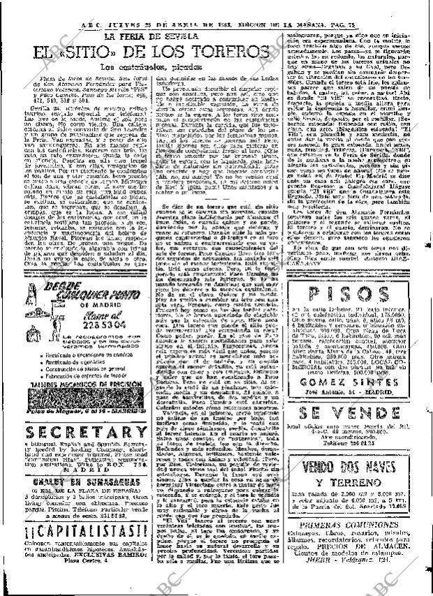 ABC MADRID 25-04-1963 página 75