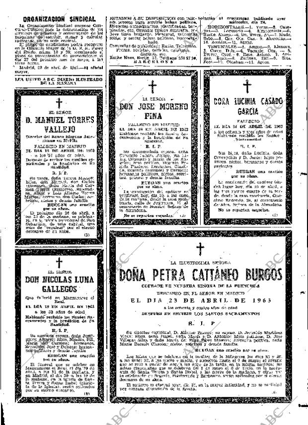 ABC MADRID 25-04-1963 página 93