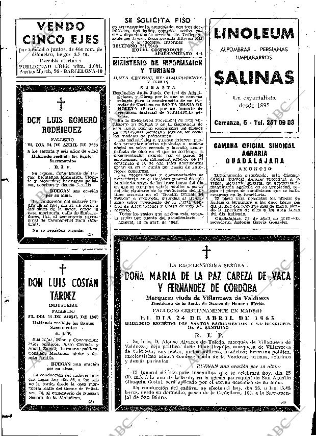 ABC MADRID 25-04-1963 página 94