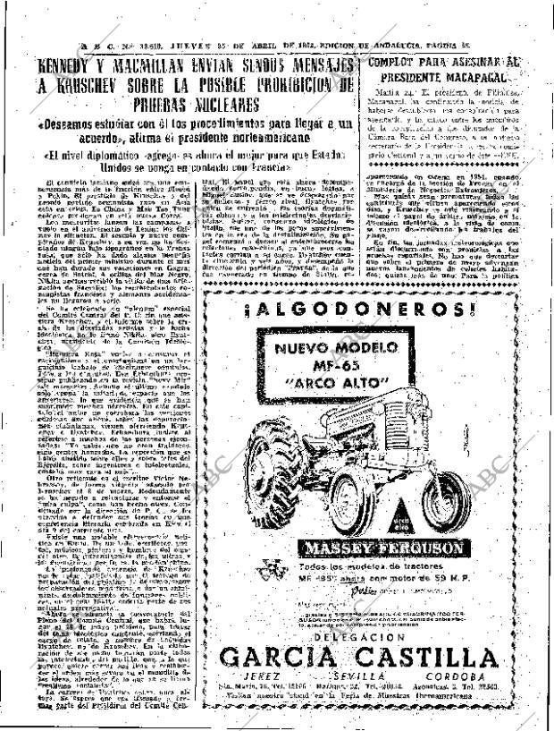 ABC SEVILLA 25-04-1963 página 35