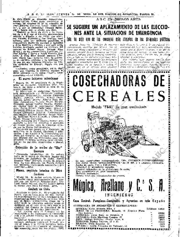 ABC SEVILLA 25-04-1963 página 39