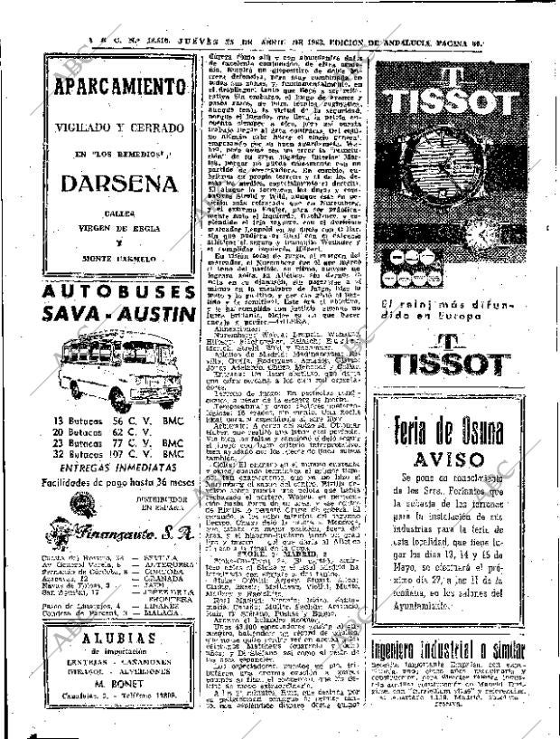 ABC SEVILLA 25-04-1963 página 60