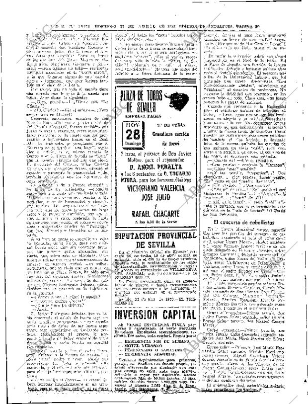 ABC SEVILLA 28-04-1963 página 82