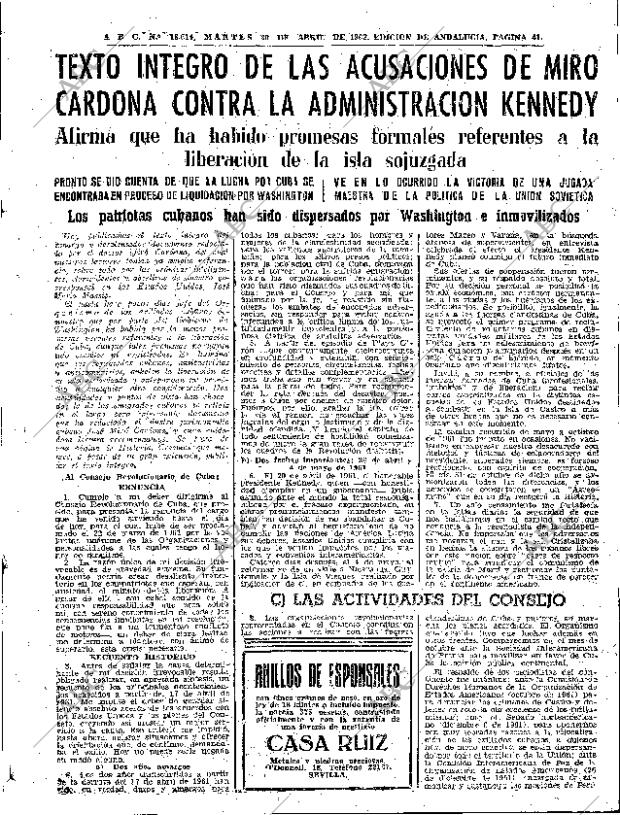 ABC SEVILLA 30-04-1963 página 41