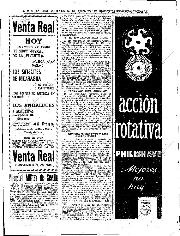 ABC SEVILLA 30-04-1963 página 42