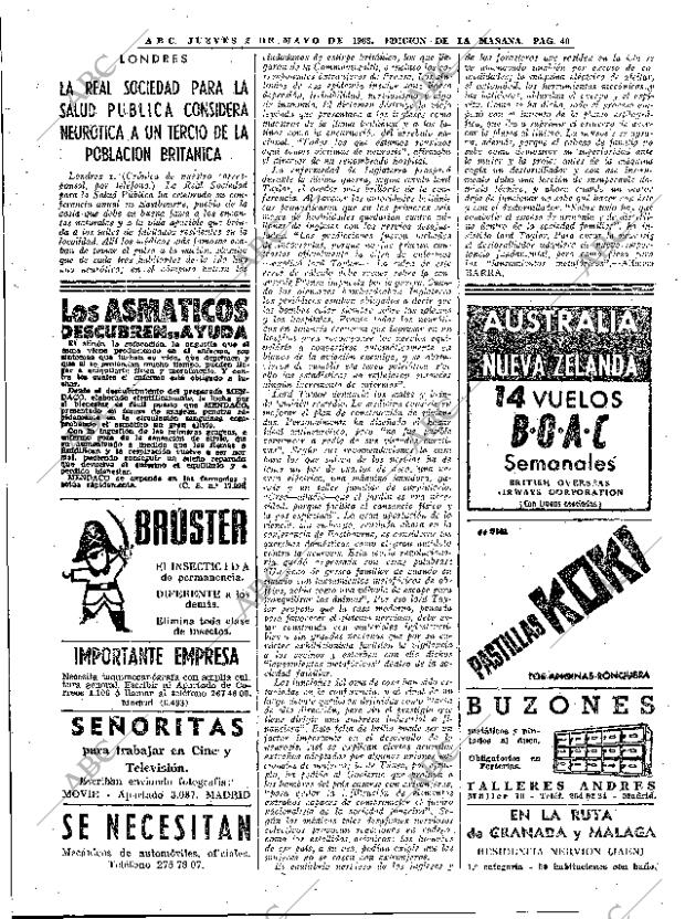 ABC MADRID 02-05-1963 página 40