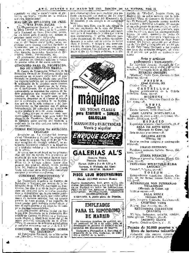 ABC MADRID 02-05-1963 página 56