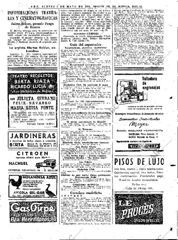 ABC MADRID 02-05-1963 página 65