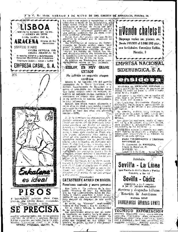 ABC SEVILLA 04-05-1963 página 38