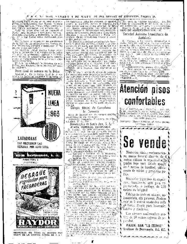 ABC SEVILLA 04-05-1963 página 40