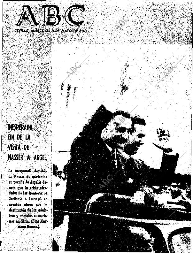 ABC SEVILLA 08-05-1963 página 1