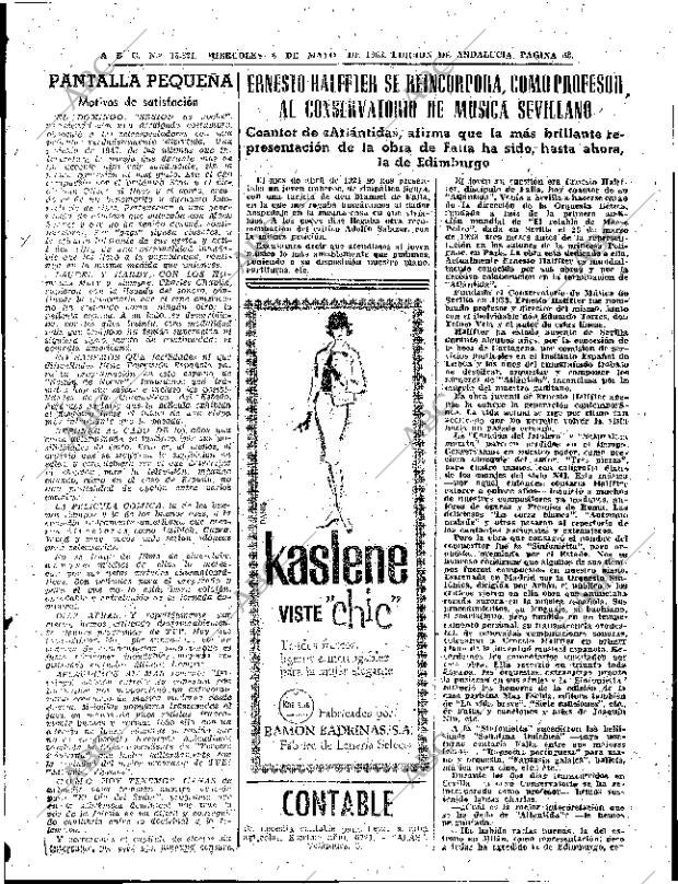 ABC SEVILLA 08-05-1963 página 53