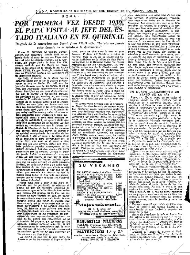 ABC MADRID 12-05-1963 página 82