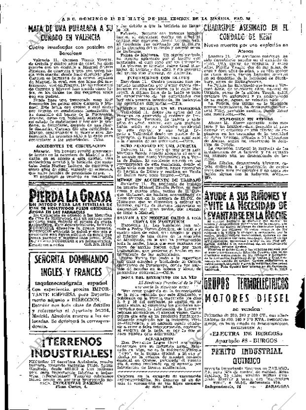 ABC MADRID 12-05-1963 página 88