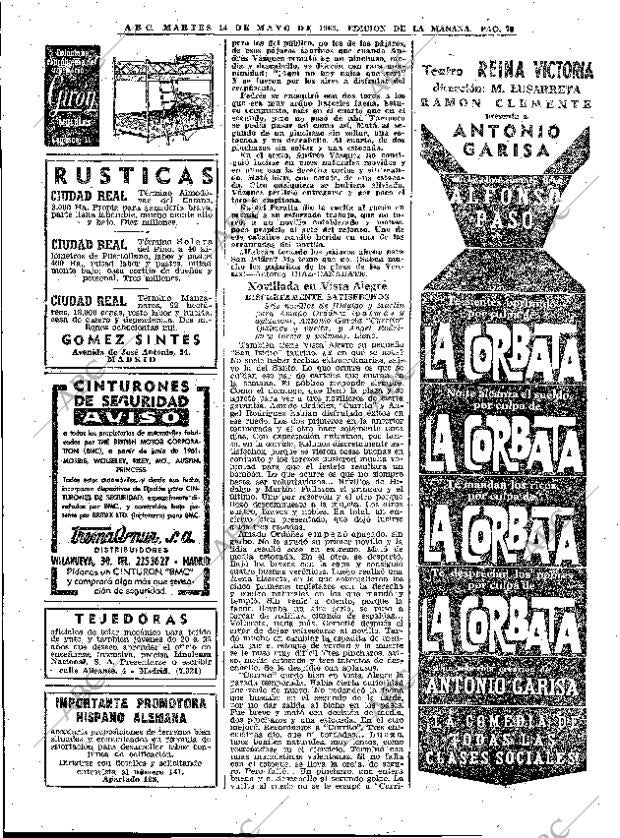 ABC MADRID 14-05-1963 página 70
