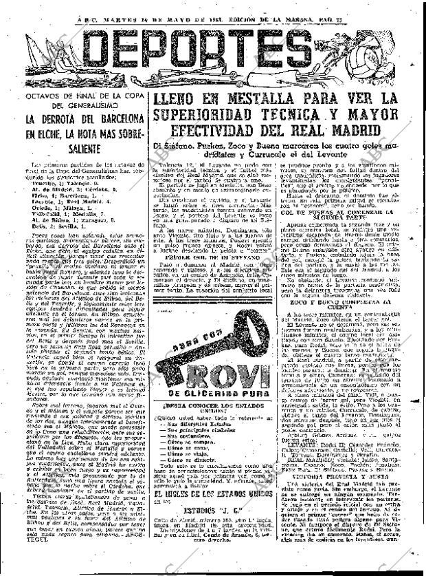 ABC MADRID 14-05-1963 página 73
