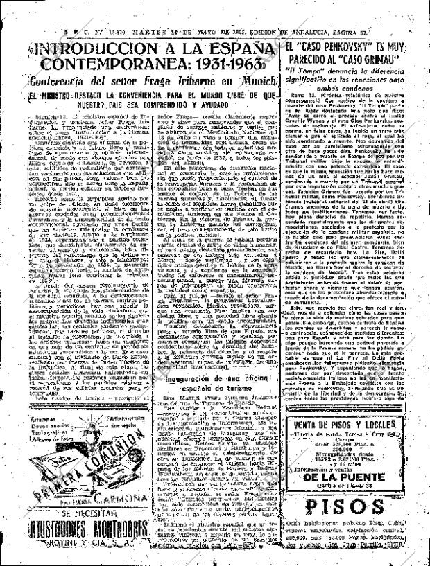 ABC SEVILLA 14-05-1963 página 37