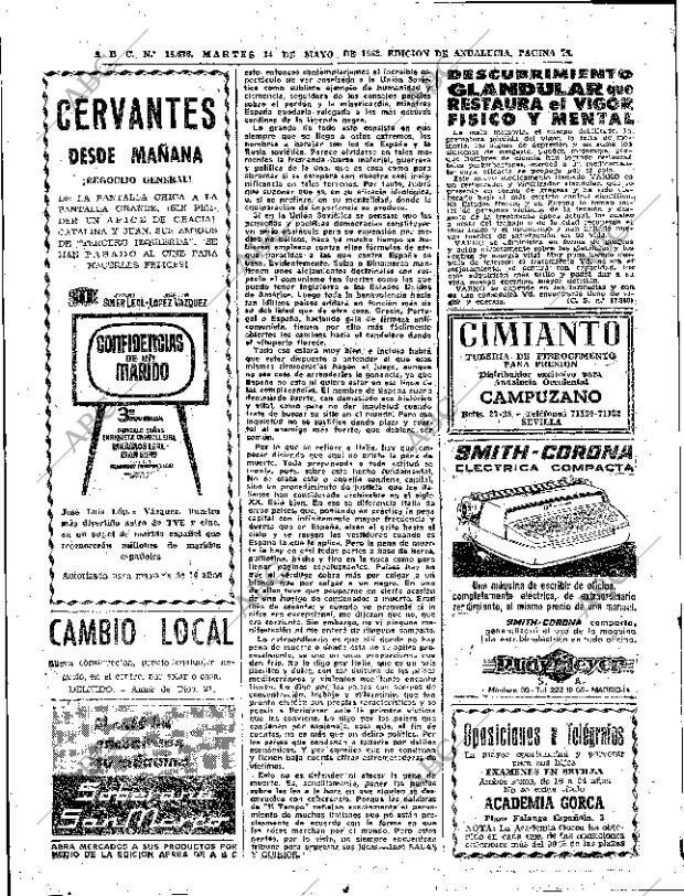 ABC SEVILLA 14-05-1963 página 38