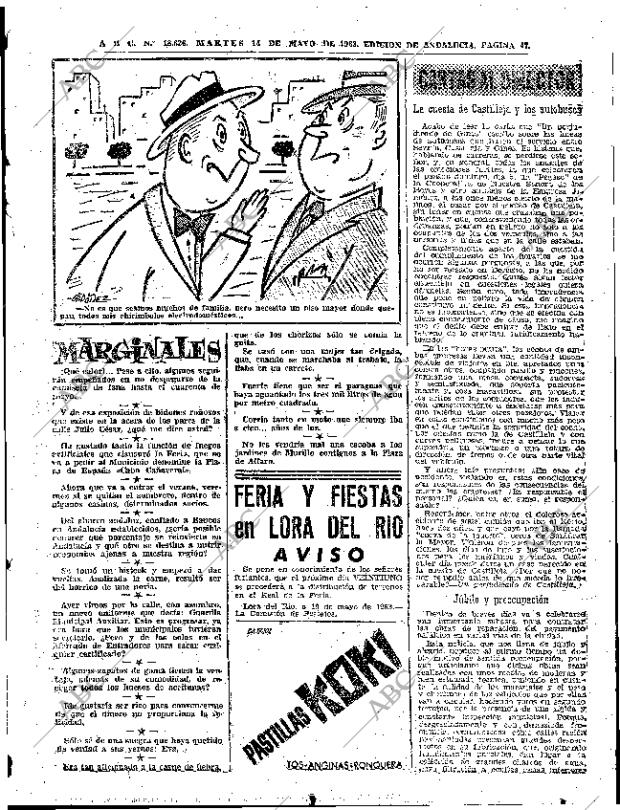 ABC SEVILLA 14-05-1963 página 47