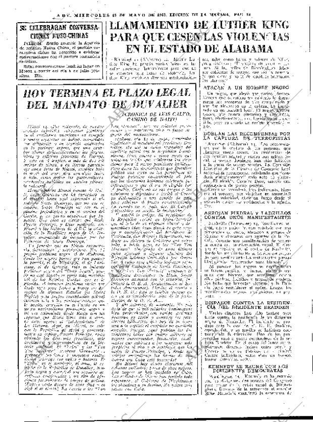 ABC MADRID 15-05-1963 página 51