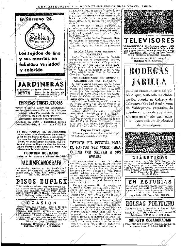 ABC MADRID 15-05-1963 página 64