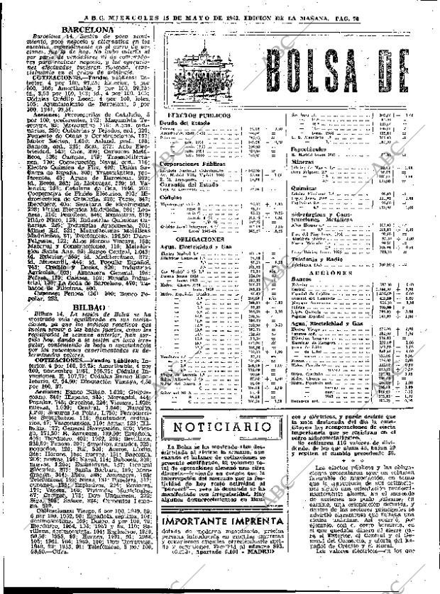 ABC MADRID 15-05-1963 página 70