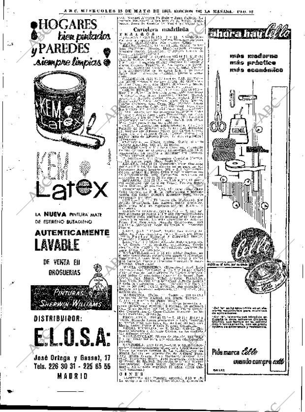 ABC MADRID 15-05-1963 página 82