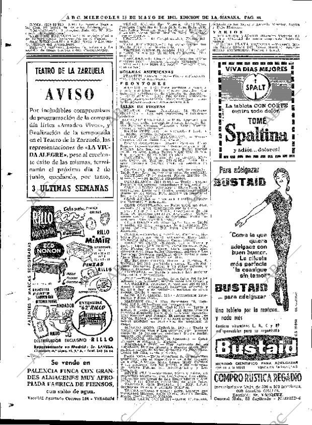 ABC MADRID 15-05-1963 página 84