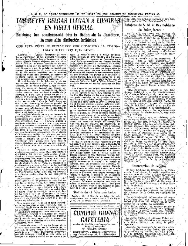 ABC SEVILLA 15-05-1963 página 25