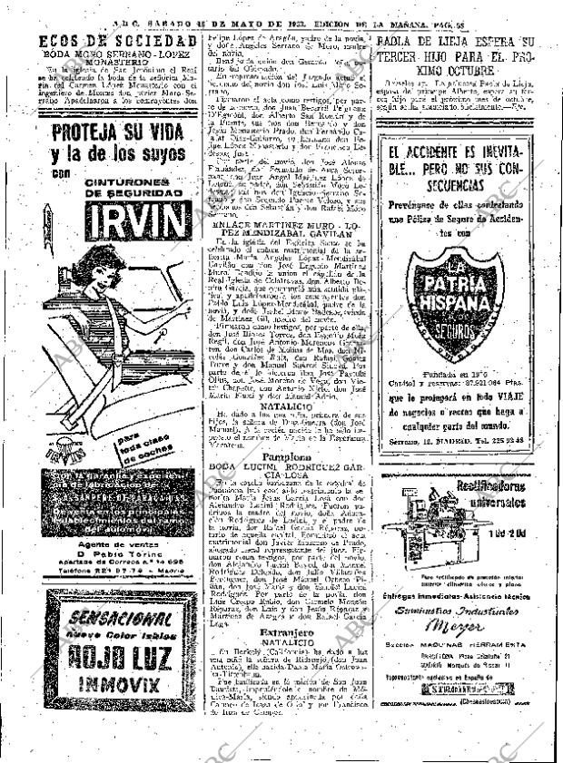 ABC MADRID 18-05-1963 página 58