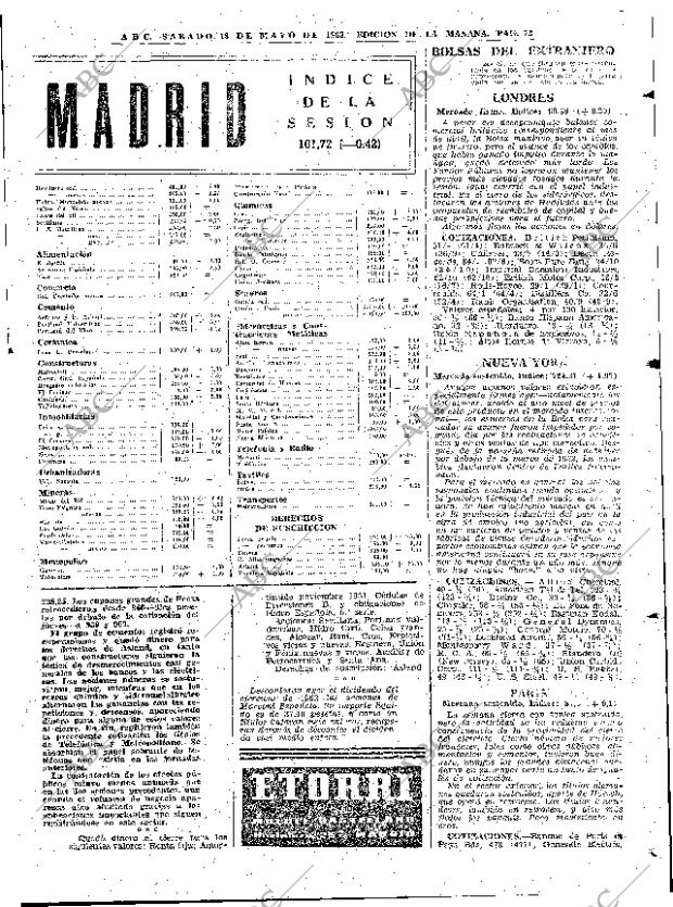 ABC MADRID 18-05-1963 página 73