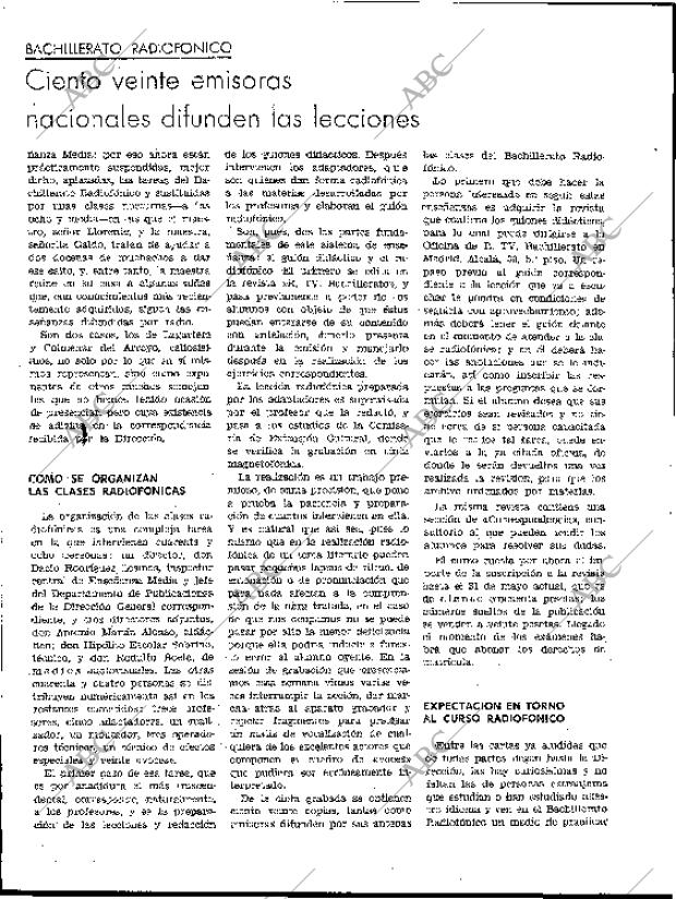 BLANCO Y NEGRO MADRID 18-05-1963 página 60
