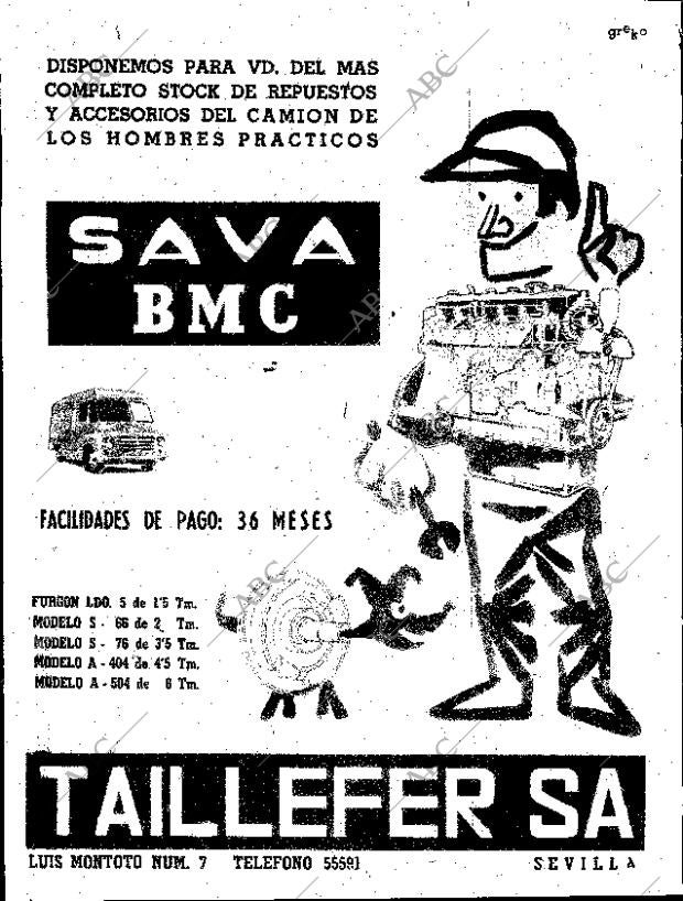 ABC SEVILLA 19-05-1963 página 30