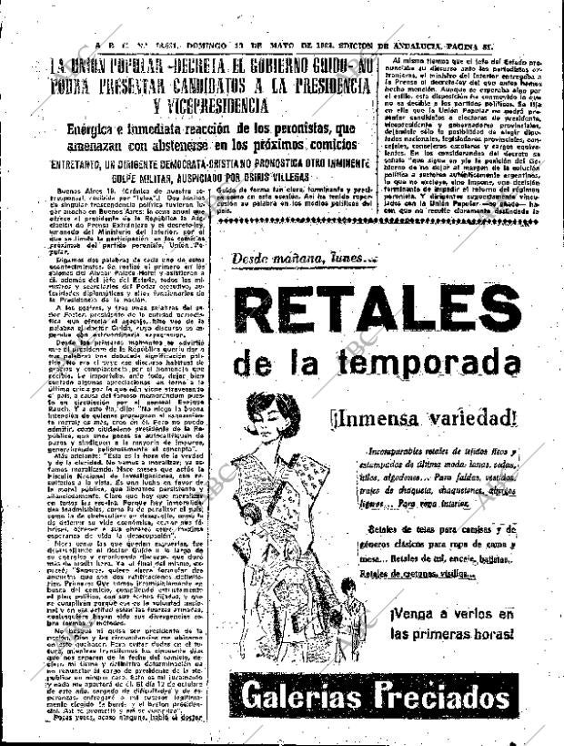 ABC SEVILLA 19-05-1963 página 51
