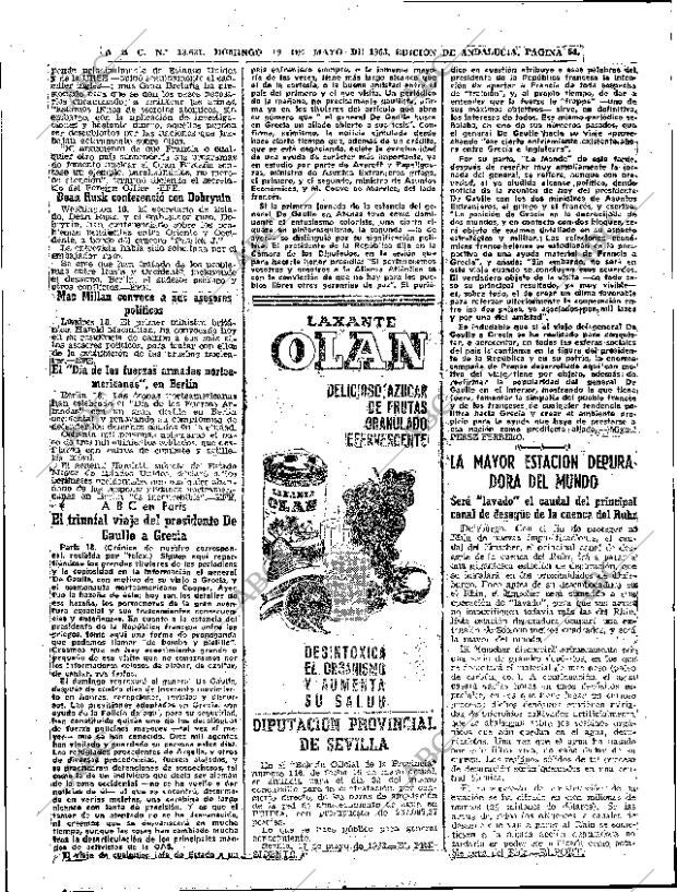 ABC SEVILLA 19-05-1963 página 54