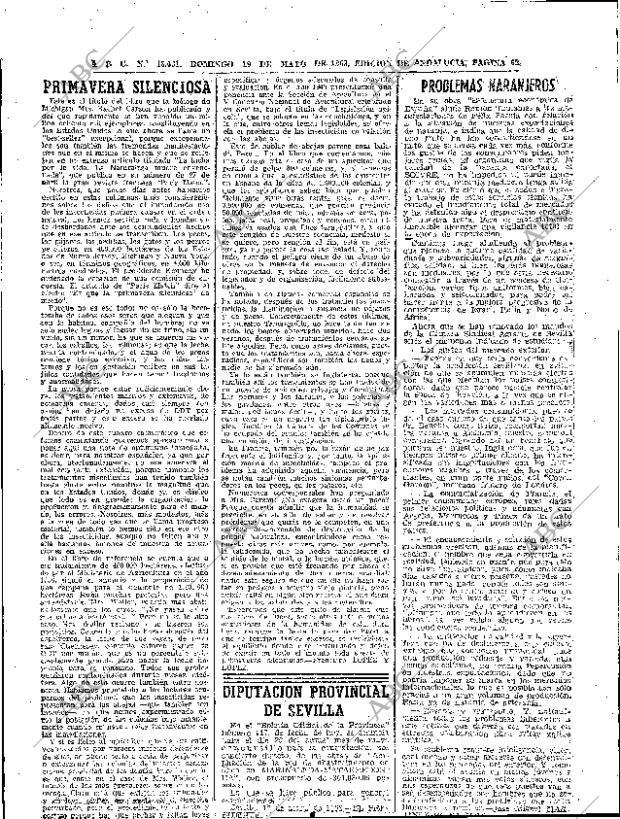 ABC SEVILLA 19-05-1963 página 62