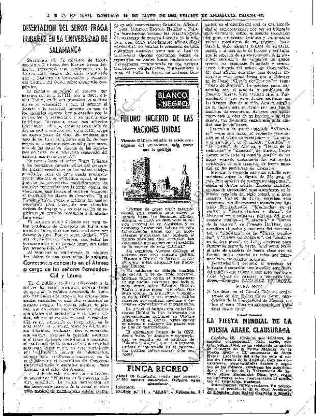 ABC SEVILLA 19-05-1963 página 67