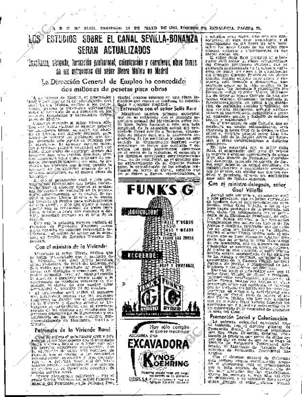 ABC SEVILLA 19-05-1963 página 71