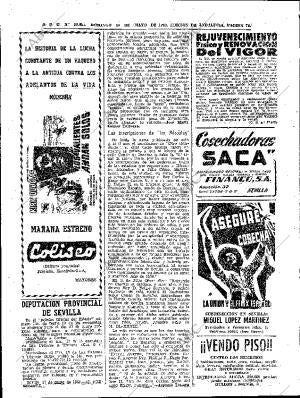ABC SEVILLA 19-05-1963 página 74