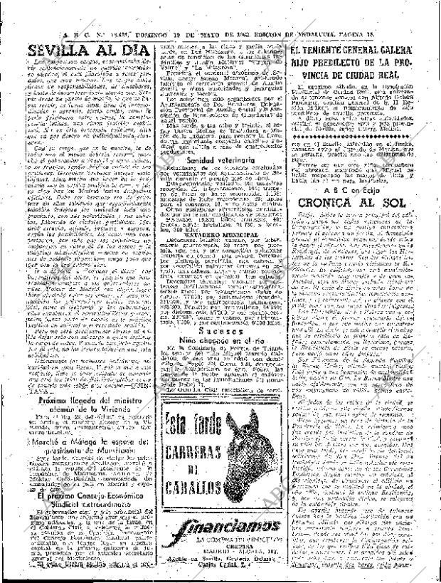 ABC SEVILLA 19-05-1963 página 75