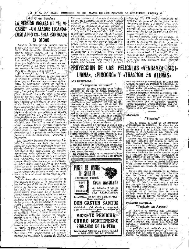 ABC SEVILLA 19-05-1963 página 81