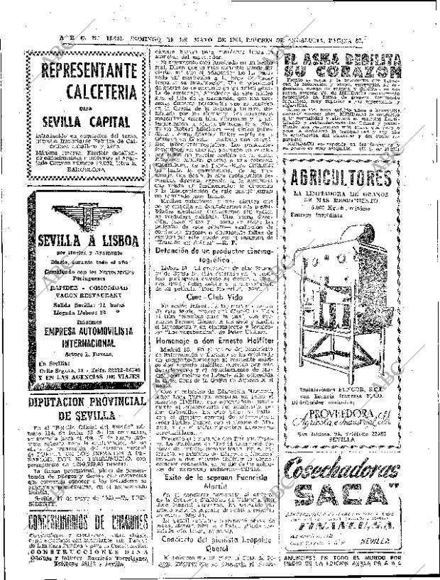ABC SEVILLA 19-05-1963 página 82