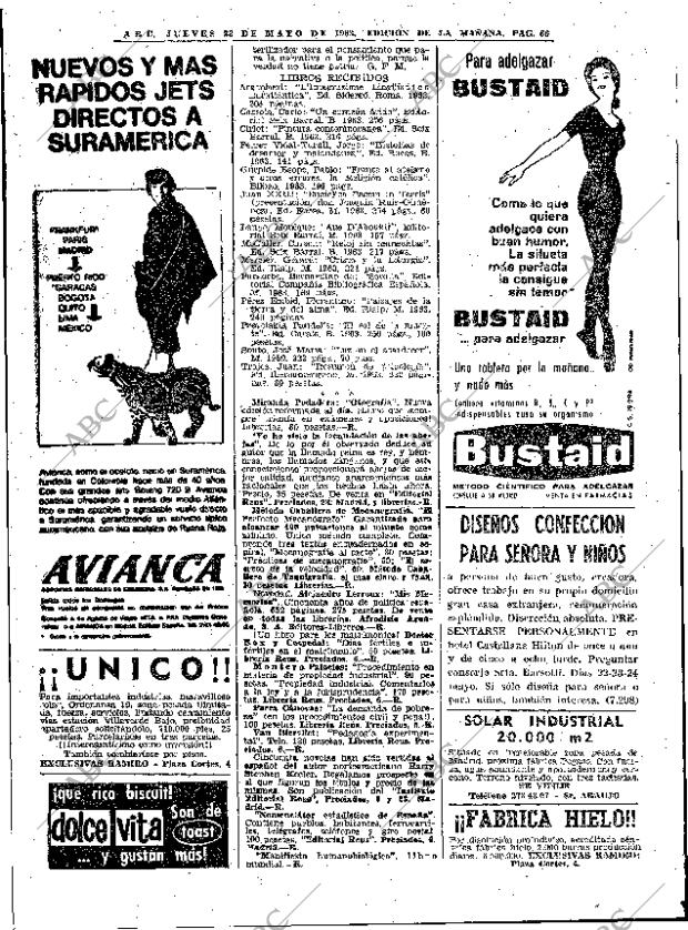 ABC MADRID 23-05-1963 página 66