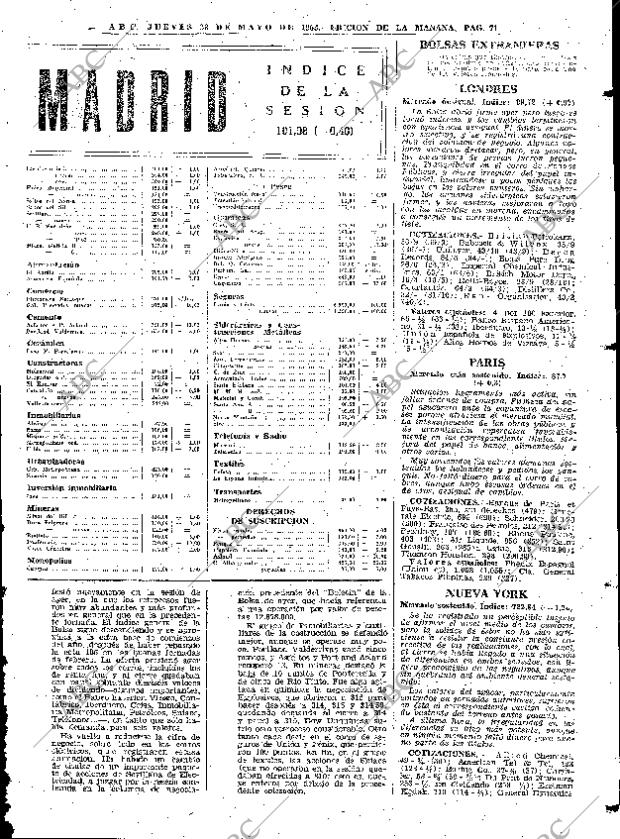 ABC MADRID 23-05-1963 página 71