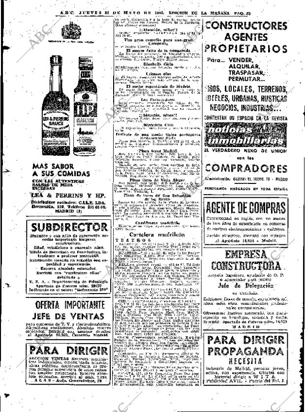 ABC MADRID 23-05-1963 página 82