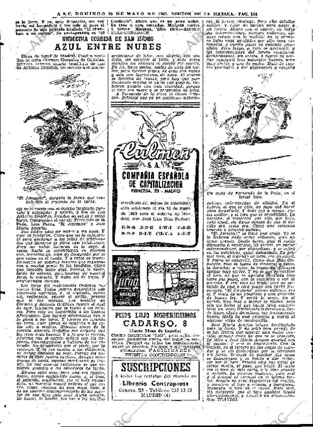 ABC MADRID 26-05-1963 página 104