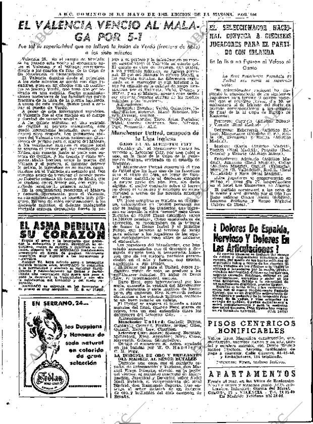 ABC MADRID 26-05-1963 página 106