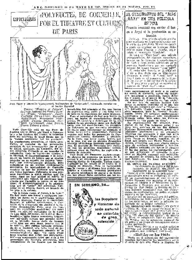 ABC MADRID 26-05-1963 página 111